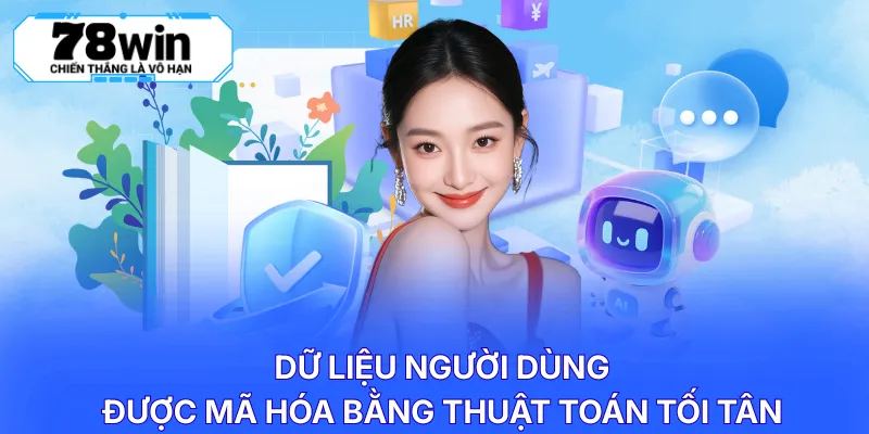 Dữ liệu người dùng được mã hóa bằng thuật toán tối tân